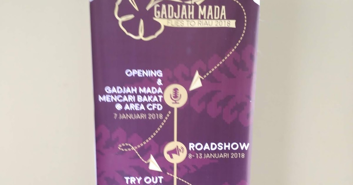 X Banner Gadjah Mada Print Corner