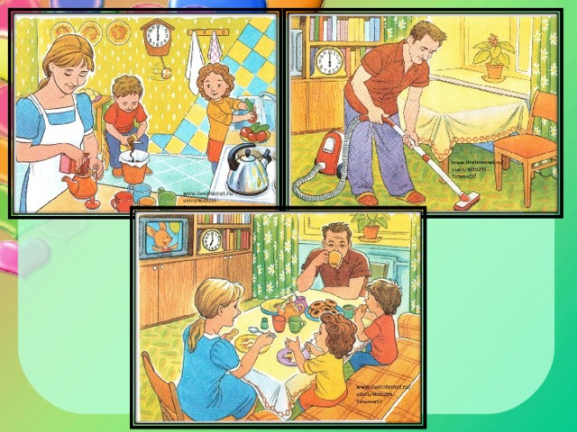 Домашние рассказы мама. Сюжетные картины. Сюжетная картина семья для детского сада. Сюжетные картины для детей.