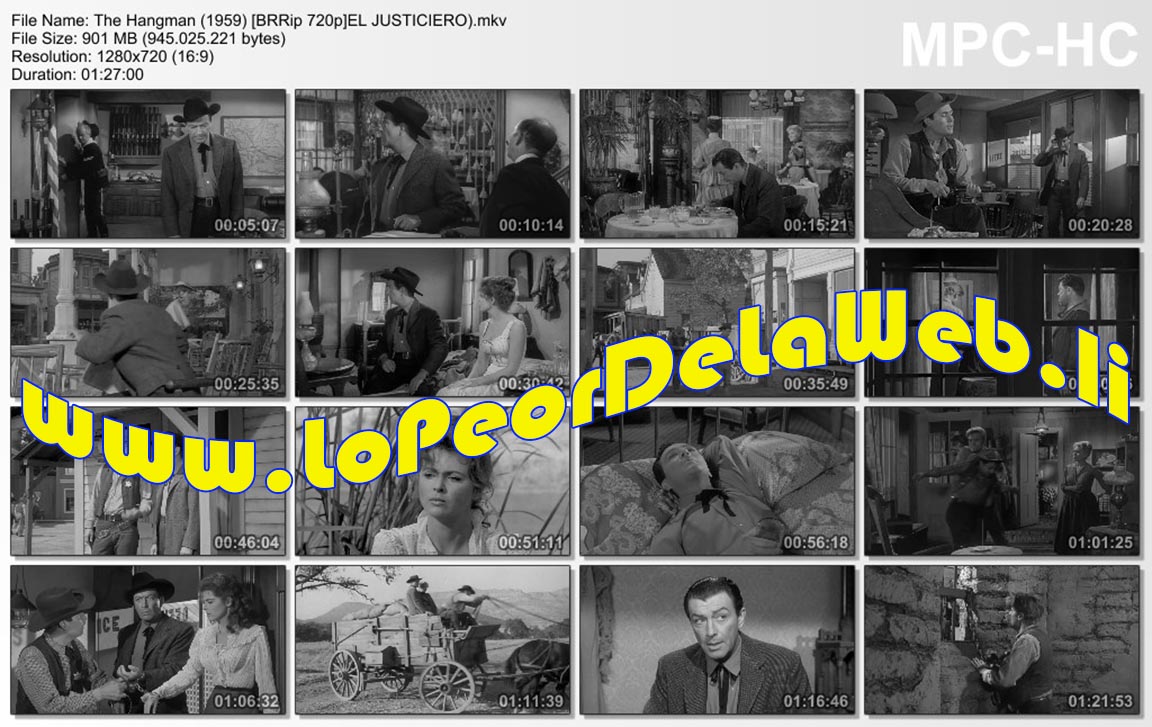 The Hangman (1959 / Western / Rober Taylor / El Verdugo)