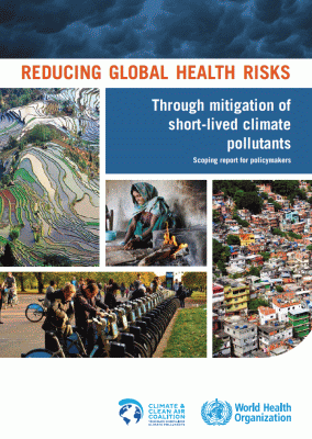 OMS: Reducción riesgos globales para salud mediante mitigación contaminantes climáticos vida corta