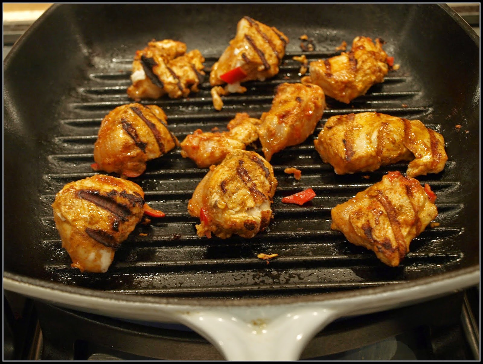 Mark's Veg Plot Griddled chicken with Harissa