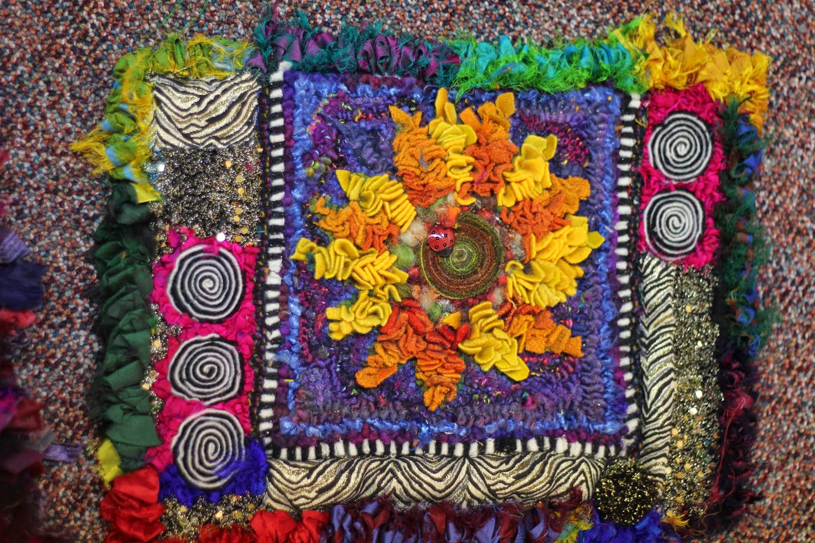 Ewe and Eye Rug Show from Newton