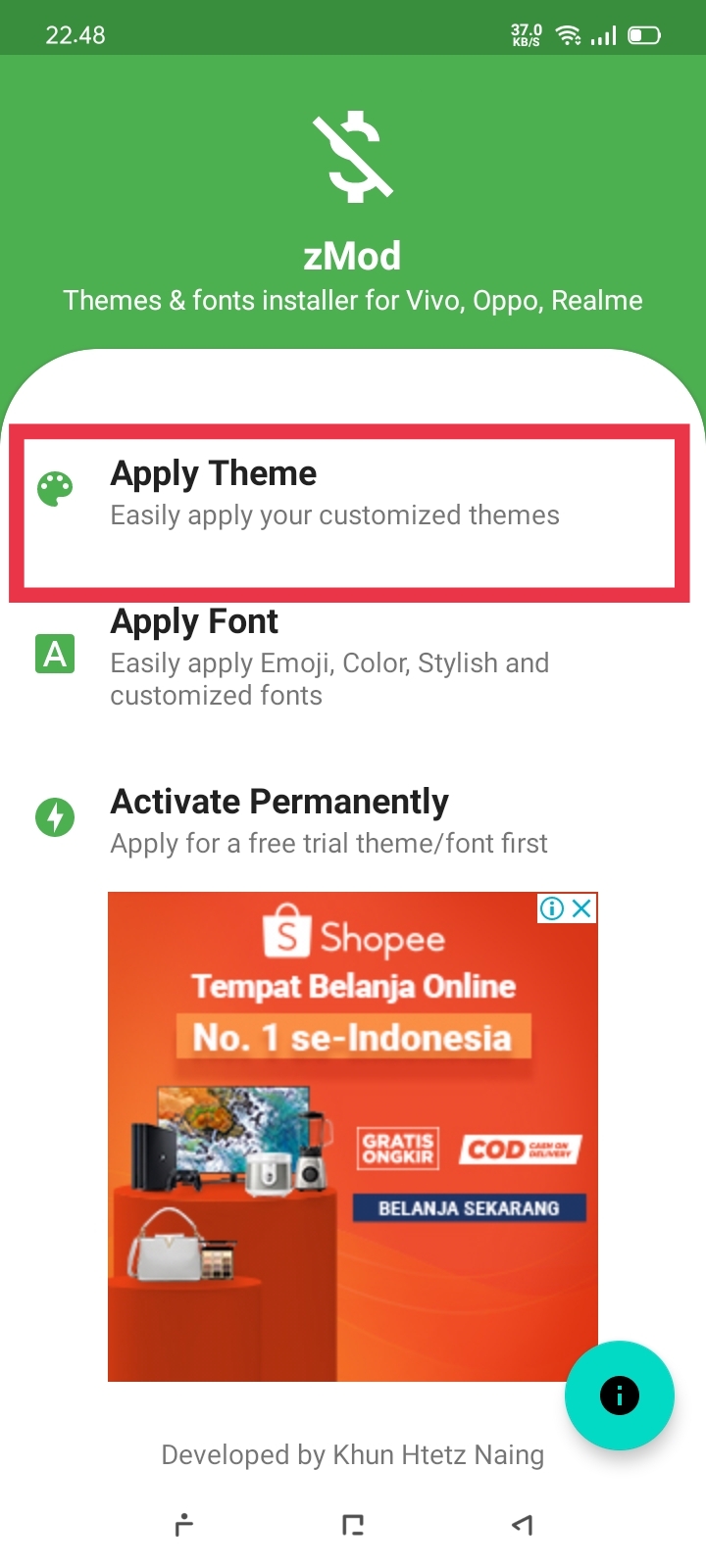 3 Cara Merubah Tema Yang Berbayar Di Theme Store Oppo