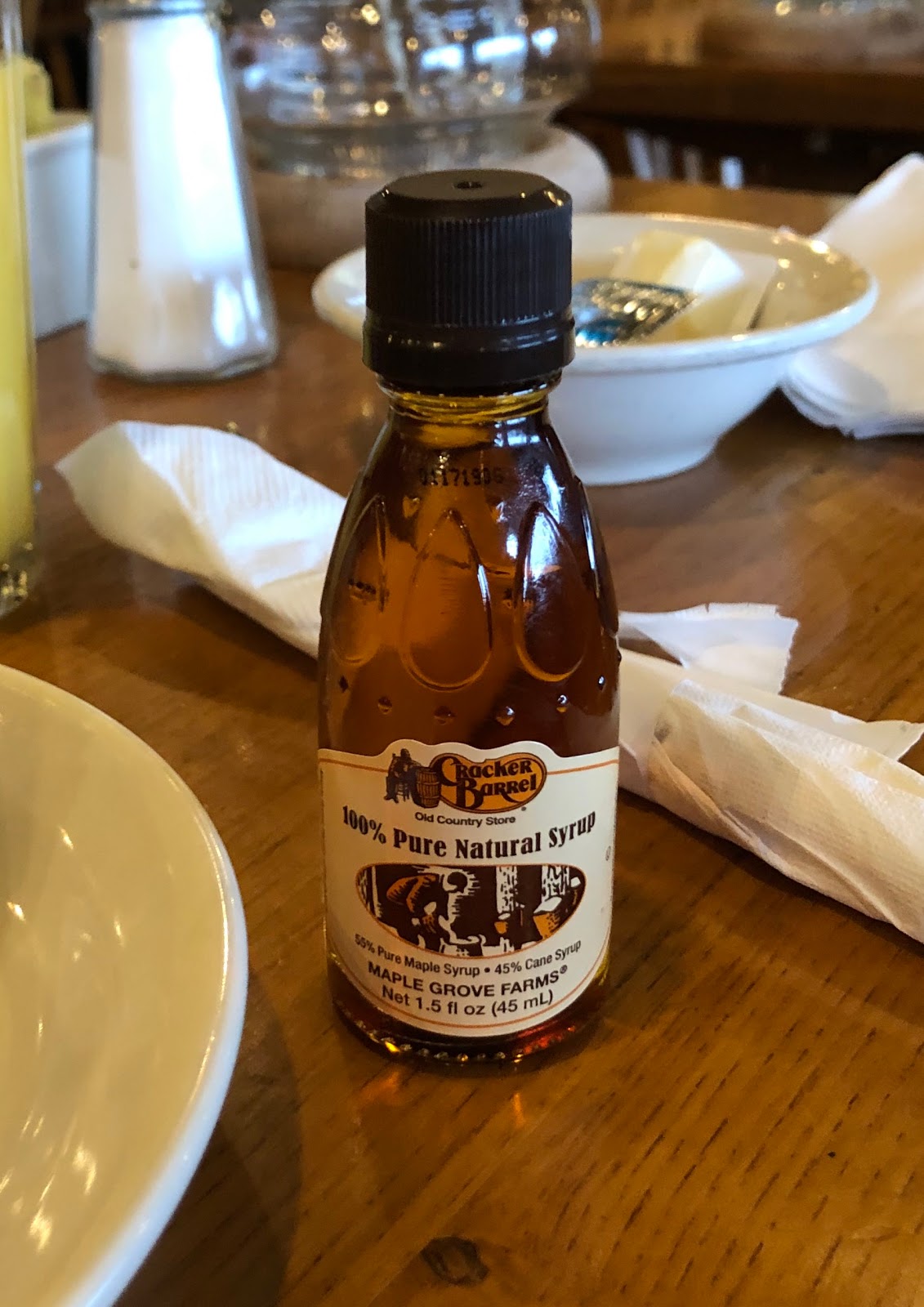 Cracker Barrel Restaurant Review Sanford, NC Blue Skies for Me Please