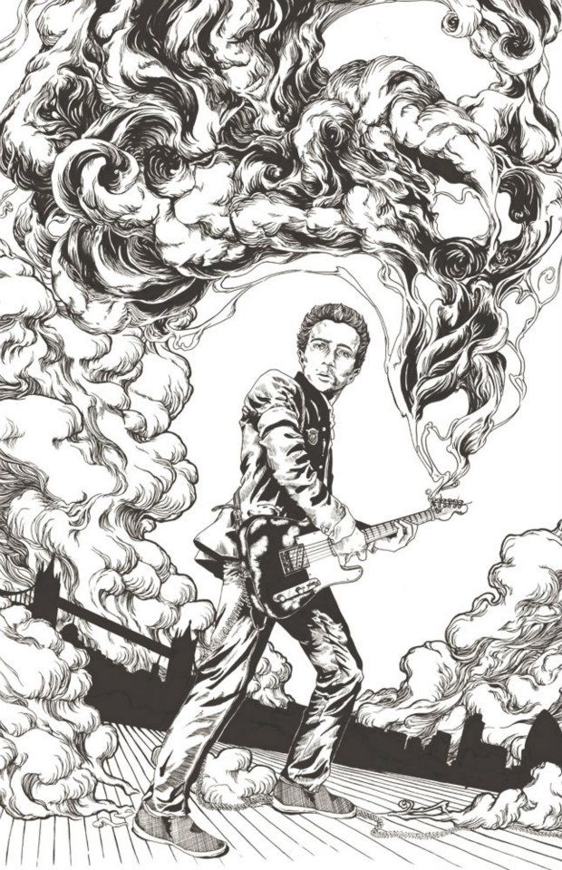 INSIDE THE ROCK POSTER FRAME BLOG "London Burning" Joe Strummer Print