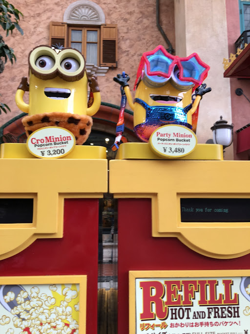 Universal Studios Japan's popcorn bucket in 2019 winter