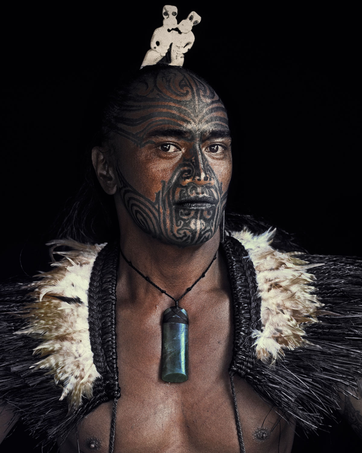 White Wolf : Stunning Portraits Of The Maori People By Photographer