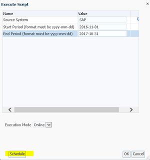 FDMEE: System Maintenance Tasks: Maintain EBS GL Balances Table