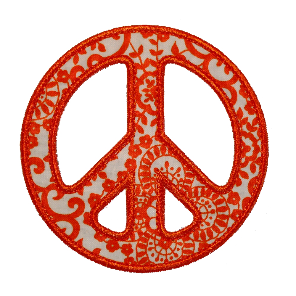 Big dreams embroidery peace sign machine embroidery applique design Big dreams embroidery peace sign machine embroidery applique design
