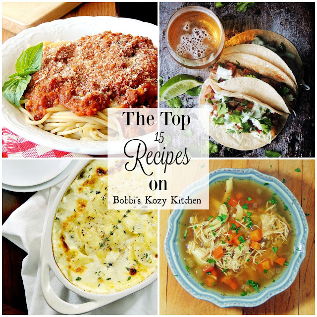 The Top 15 Recipes Of 2015 Bobbi S Kozy Kitchen