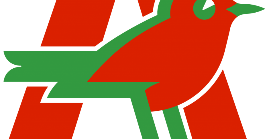 Ашан картинки. Ашан птица. Ашан птица. Ашан красная птица логотип. Ашан собственная торговая марка красная птица.