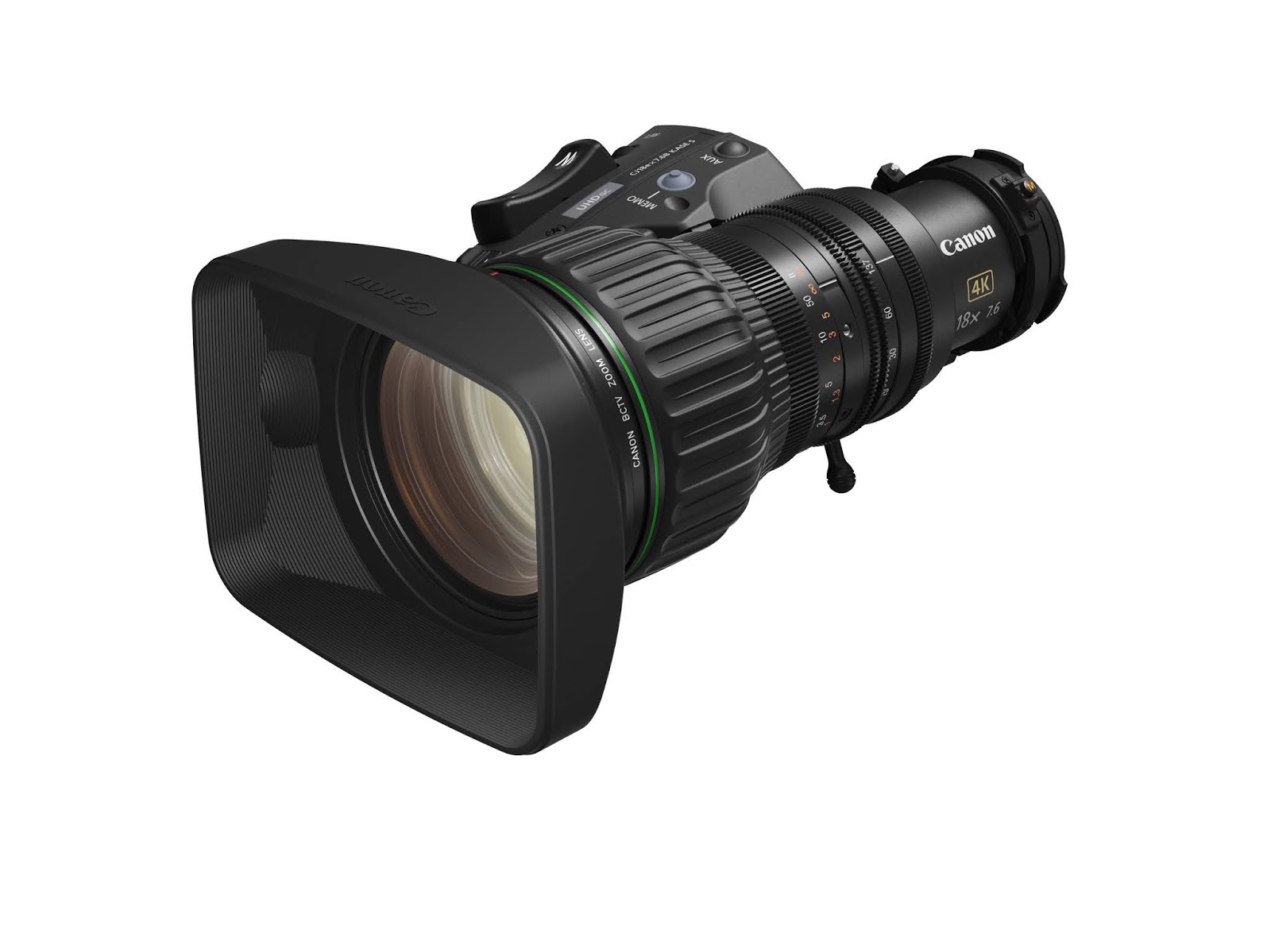 Canon Introduces New CJ18ex7.6B KASE S UHDgc Portable Zoom Lens