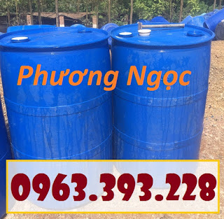 Thùng phuy nhựa 2 nắp nhỏ, phuy nhựa đã qua sử dụng, phuy nhựa làm bè Aeb428aed38031de6891