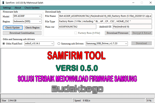 Samsung SAMFIRM. SAMFIRM 1.3.3. SAMFIRM FRP Samsung 3. Samfirm tool