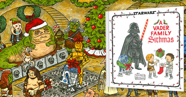 Jeffrey Brown powraca do galaktyki Star Wars - zapowiedź A Vader Family Sithmas