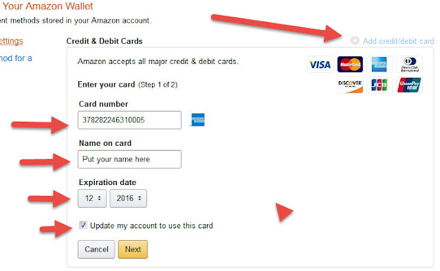 How To Change Your Card Number On Amazon