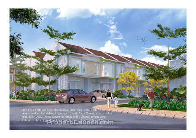 Perumahan Paradise Serpong City Cluster Carara