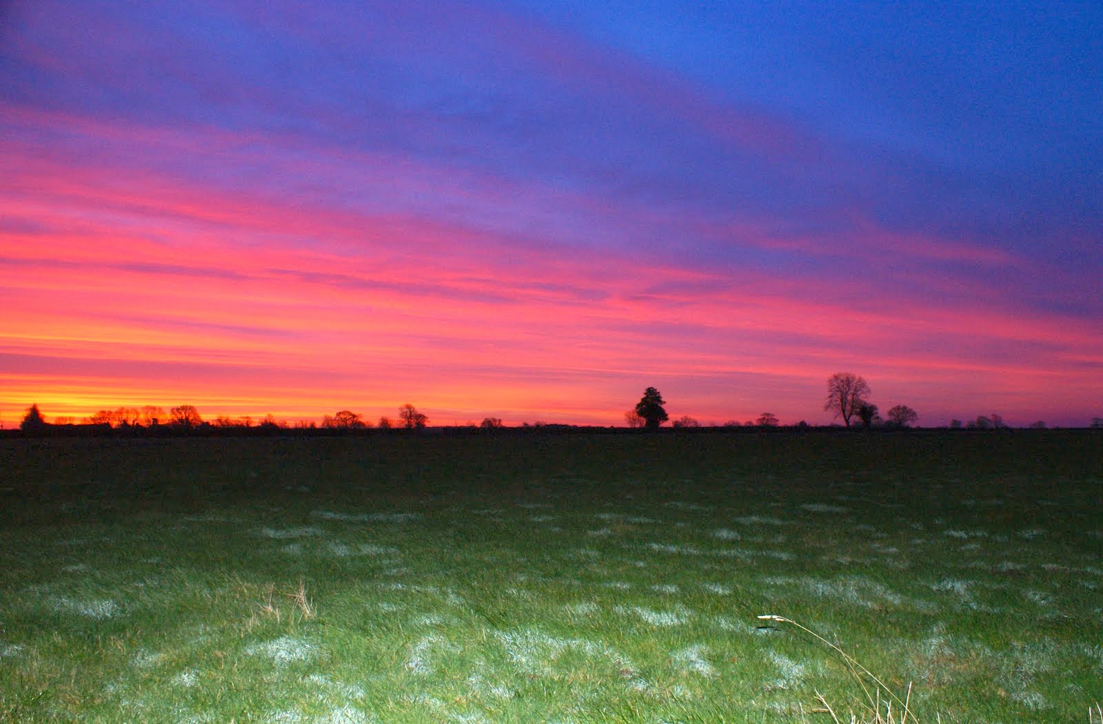 Sunrise at Le Grys Farm
