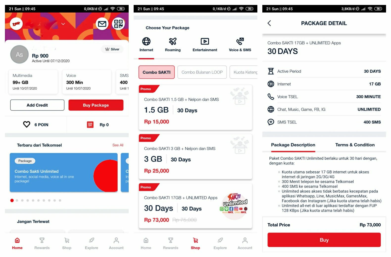 Cara Mengaktifkan Paket Combo Sakti Telkomsel 17gb Unlimited Apps Inovasi Kecilku