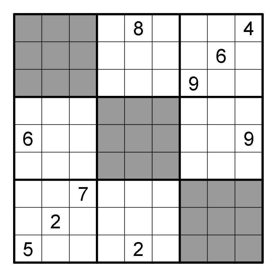 PUZZLE NO. 212 MAGIC SQUARES UNTOUCH HYBRID SUDOKU
