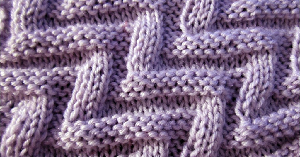 Knit-Purl Combinations: Pattern 4 - Labyrinth Knitting Stitch - Knitting Unli...