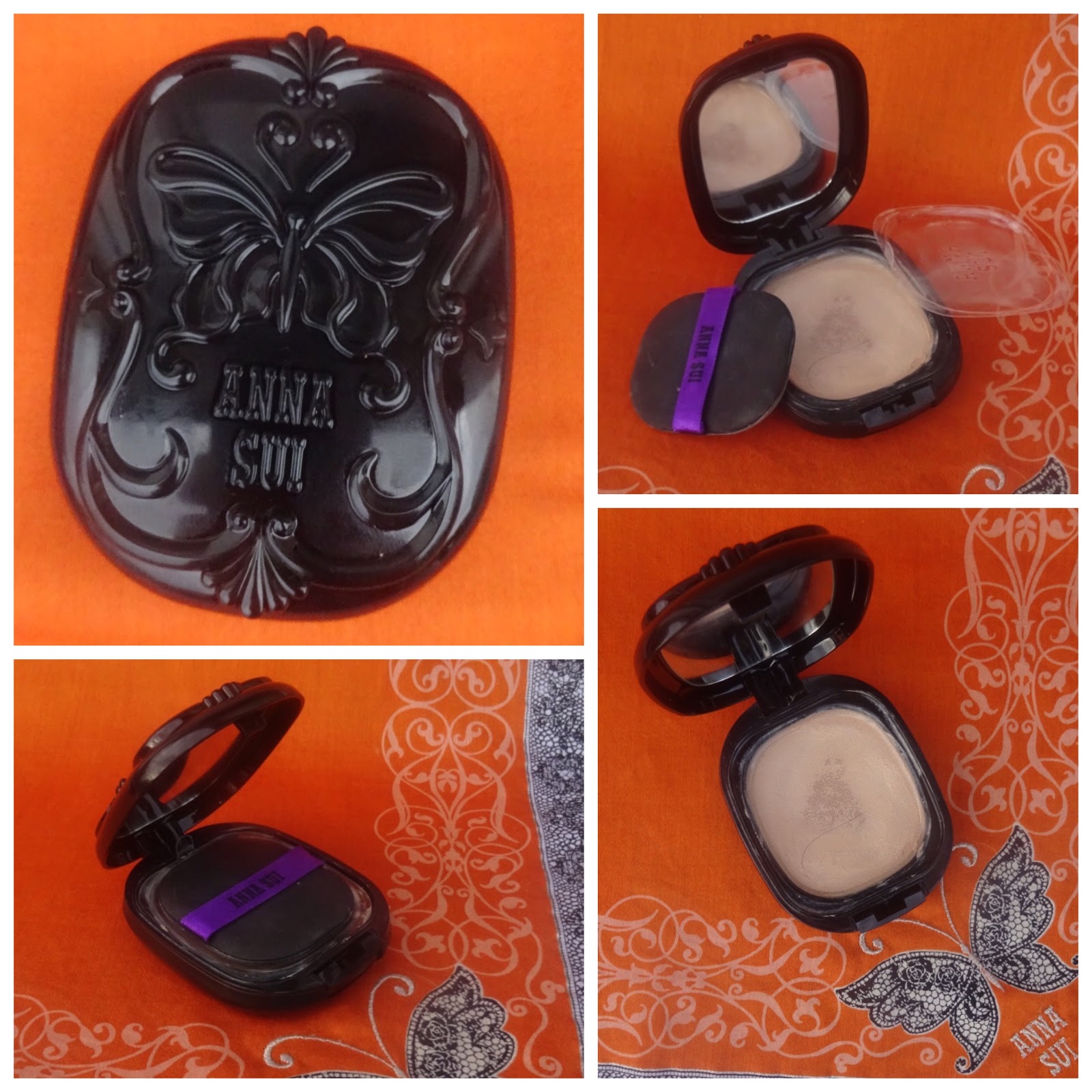 Sparkling Magpie Review Anna Sui Cosmetics Makeup Cream In 01 Light Beige