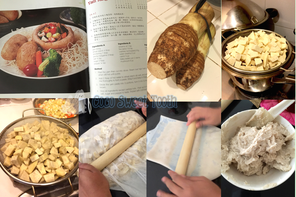 Coco's Sweet Tooth...The Furry Bakers 素芋缽 Vegetarian Yam Ring