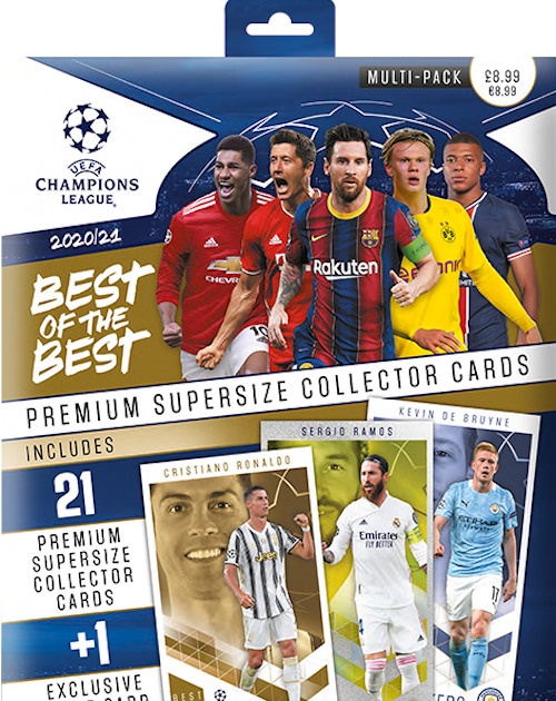 Topps UEFA Champions League Stickers 2020//21 Multi-Pack