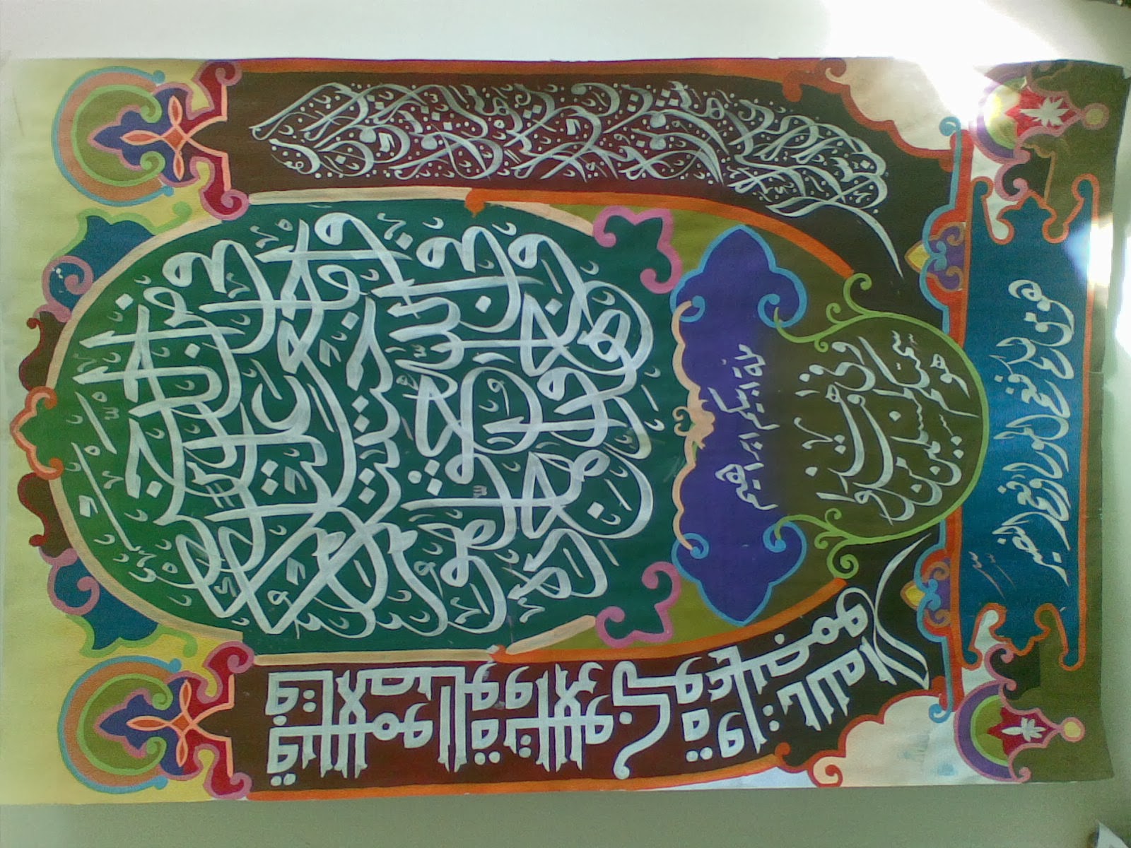 Macam macam kaligrafi mushaf