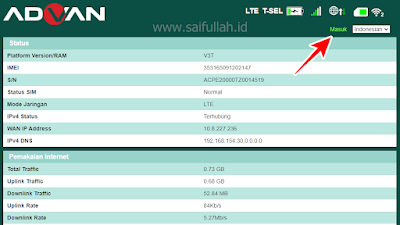 Cara Tambah SSID Router Advan CPE Start