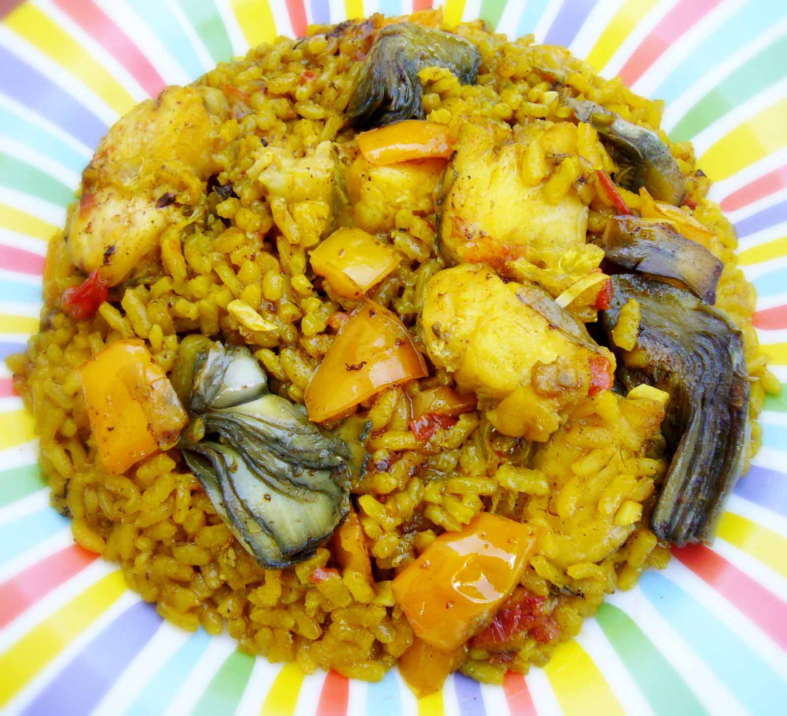Las recetas de Lola: Arroz con rape y alcachofas