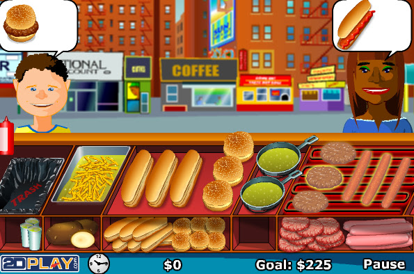 Rosa e outras cores ~*: Dica de jogo - Hot Dog do Bush