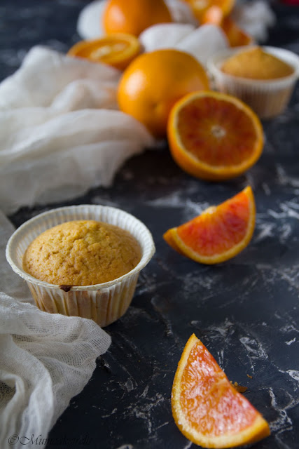 Cupcake con succo di agrumi