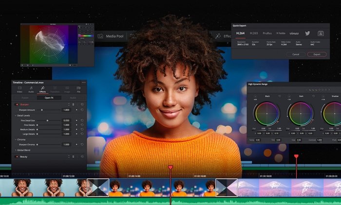 DaVinci Resolve Video Düzenleyici