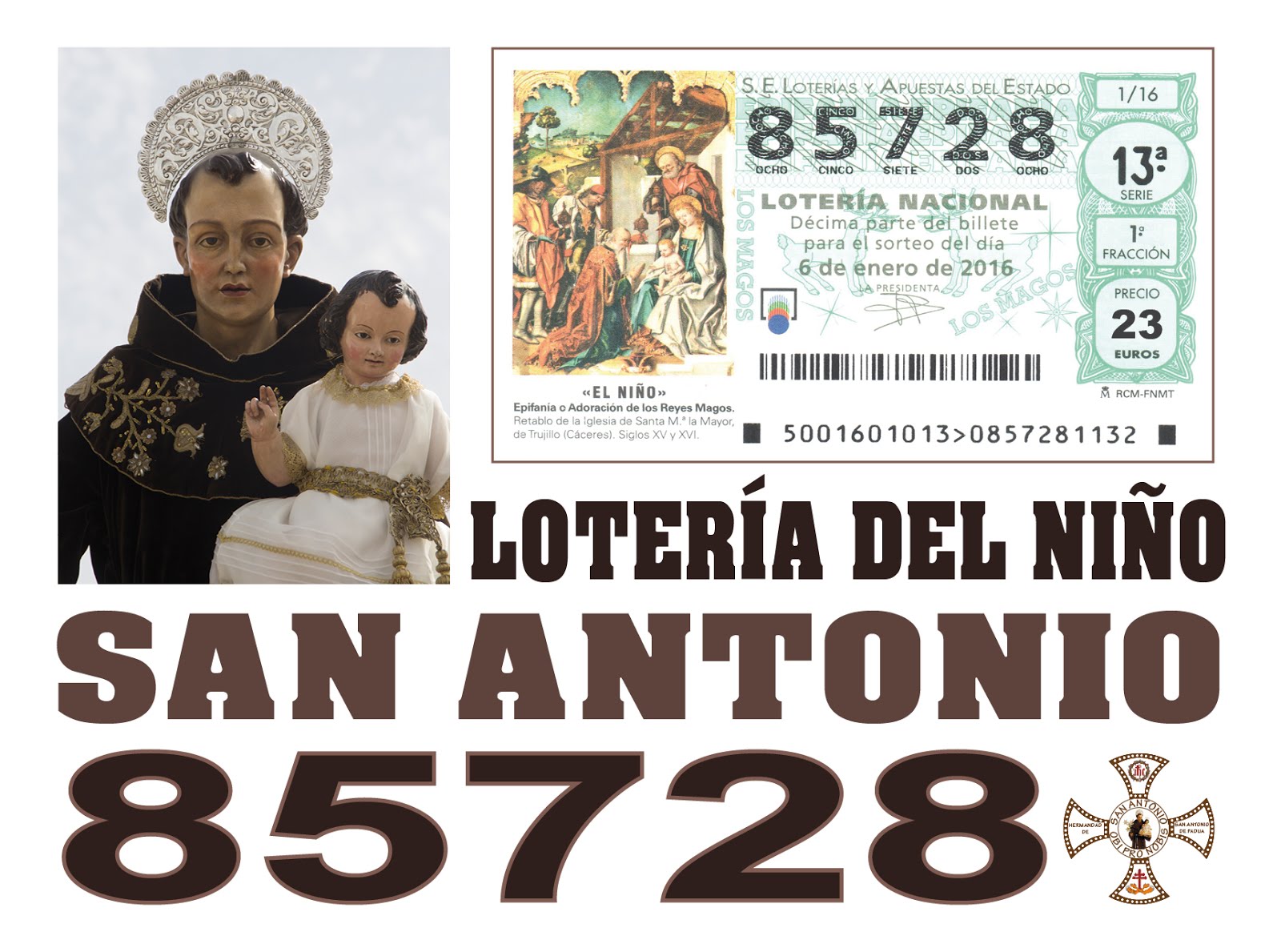 Loteria del Niño 2016