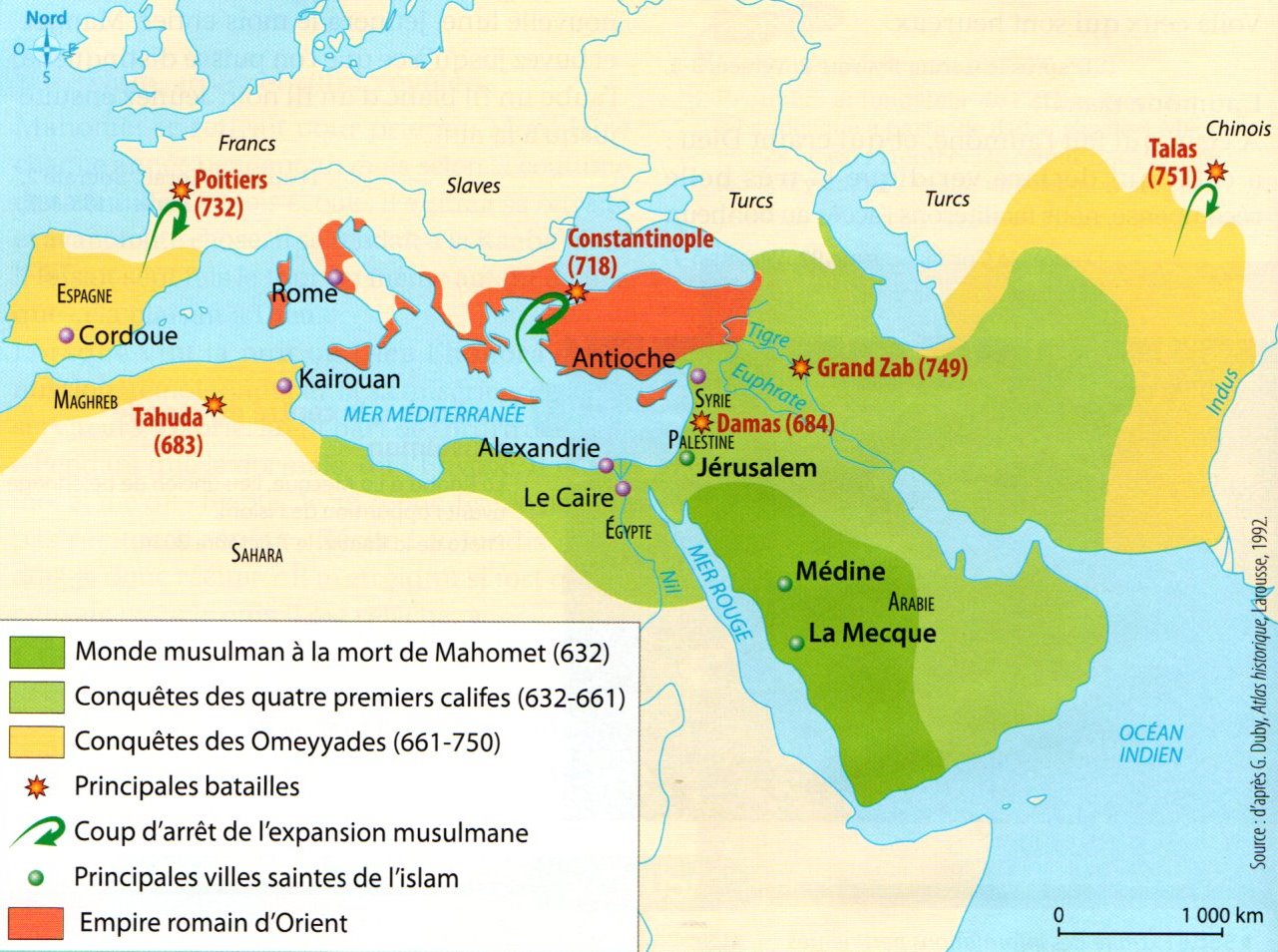 La salle 208b: 5ème : L'Islam au Moyen Âge - Une religion, un empire