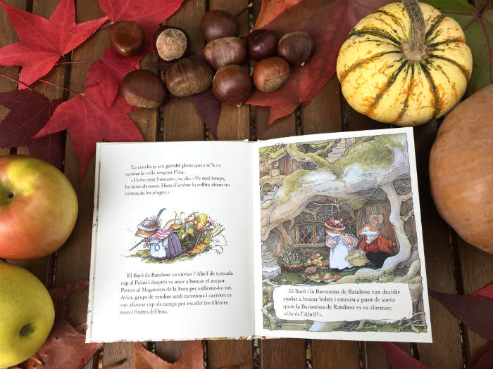 Cuentos libros infantiles sobre la estación del otoño, cuento de otoño Jill Barklem