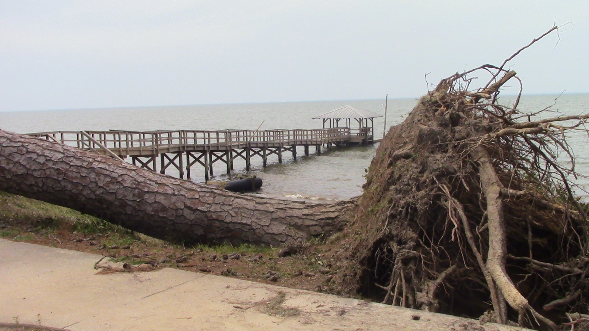 Magnolia Beach Park Damage Photos From Last Week