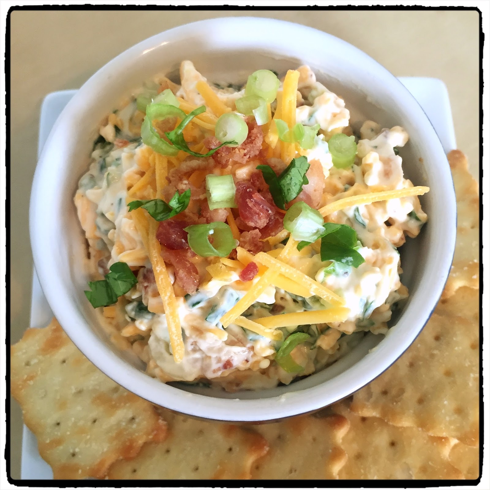 Bacon Cheddar Crack Dip