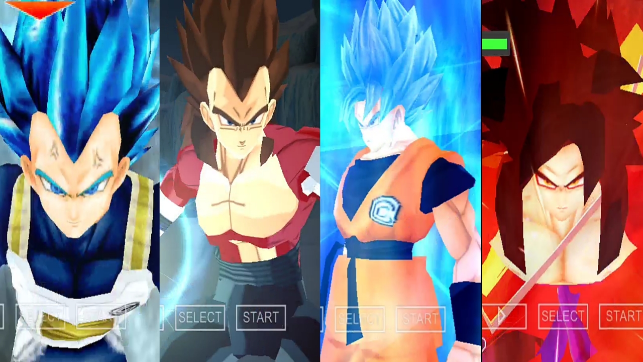 Super Dragon Ball Heroes Goku and Vegeta