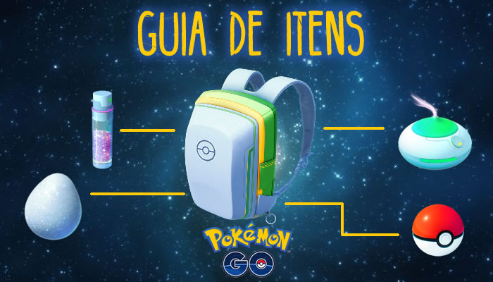 Guia] Pokemon GO • Pokestops - Como usar e Lista de items • Maldito Lag