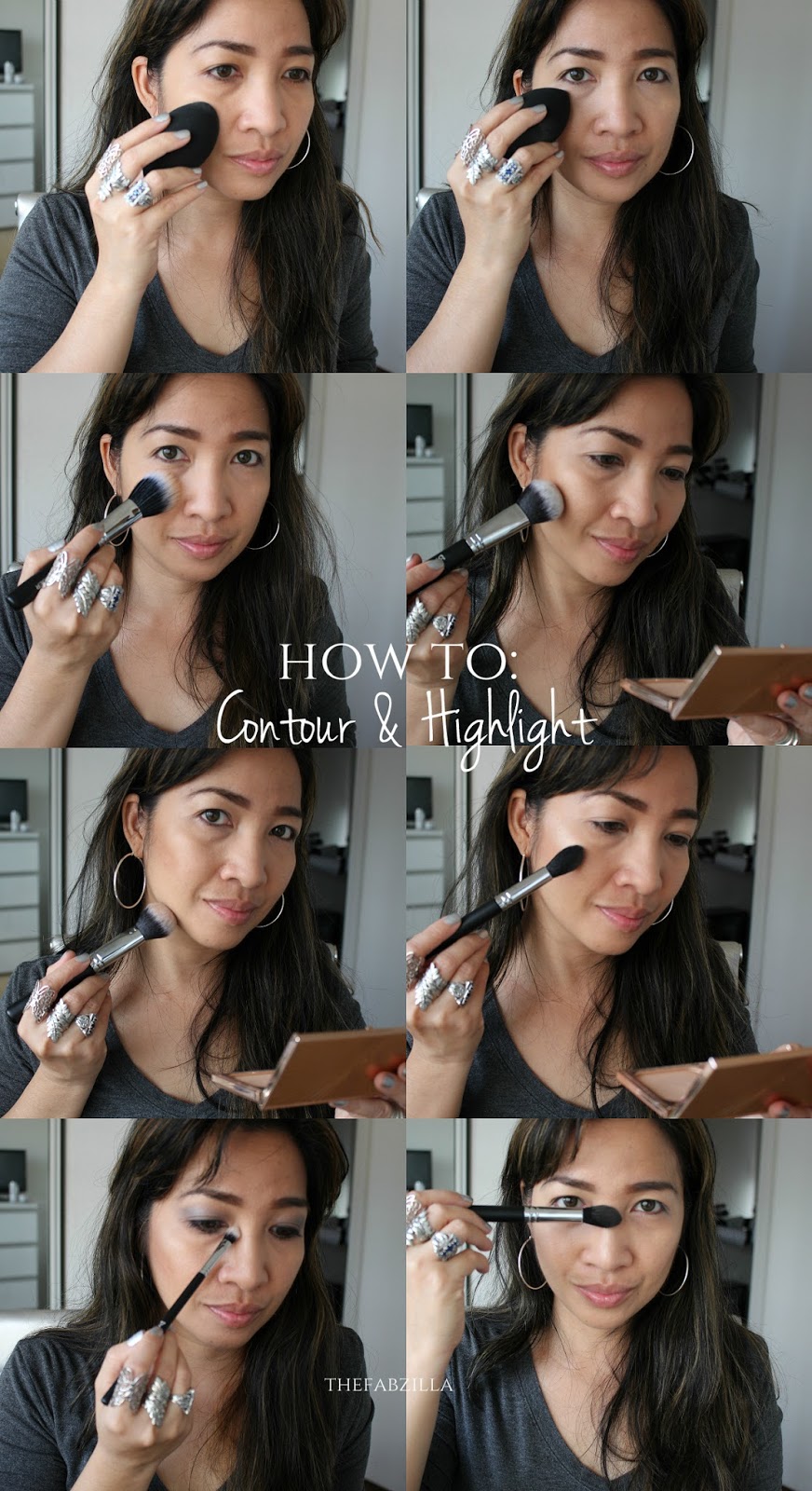 how to contour and highlight tips, highlighting and contouring tutorial