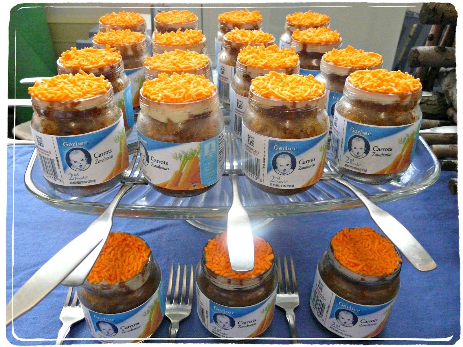 "BABY FOOD" Cupcakes Your Guests Will Go GAGA Over (and a free