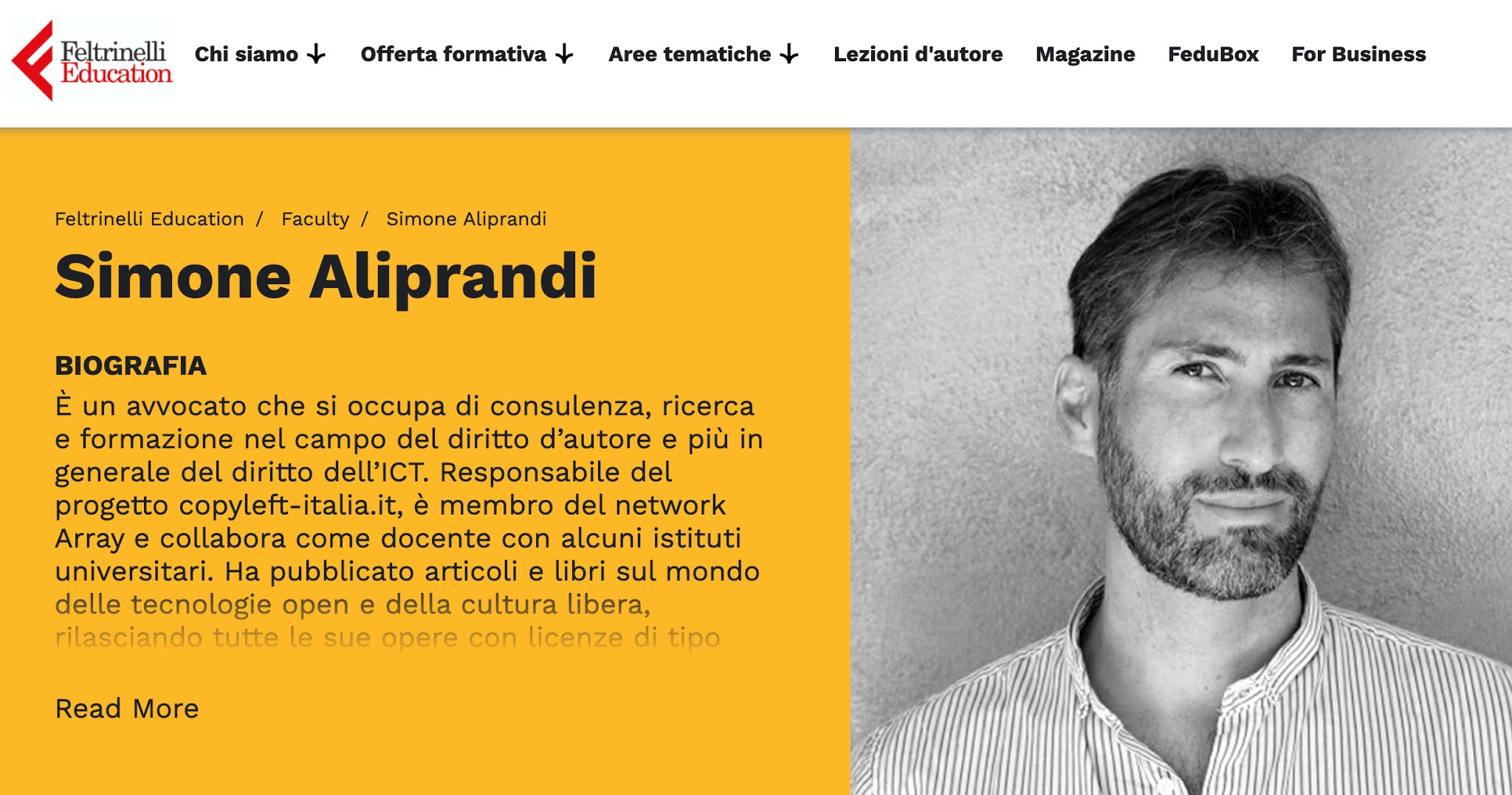 Data governance: il mio intervento per il corso sui big data di Feltrinelli Education