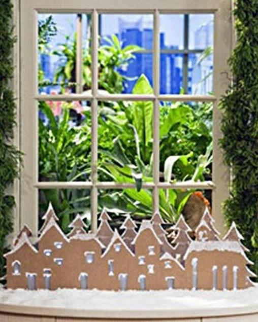 PAPERMAU Christmas Time The Cardboard Village by The Martha