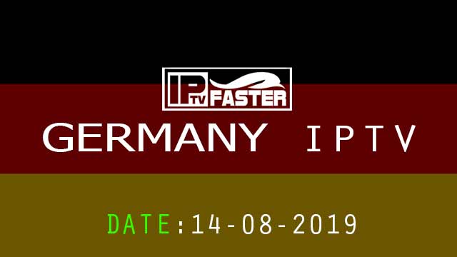 IPTV m3u playlist germany links Servers Channels 14/08/2019