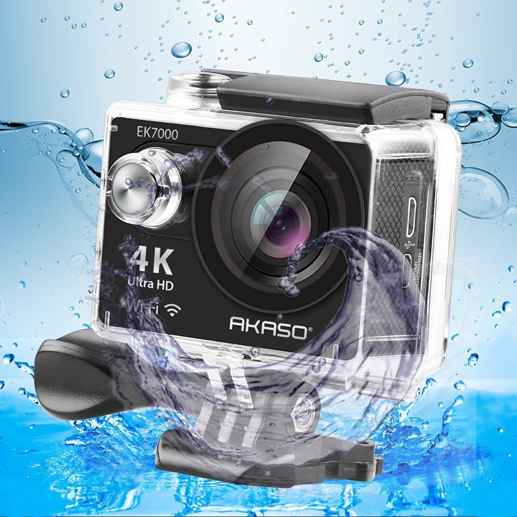 Popular 4K Action Camera under 100 AKASO EK7000 4K WIFI Sports