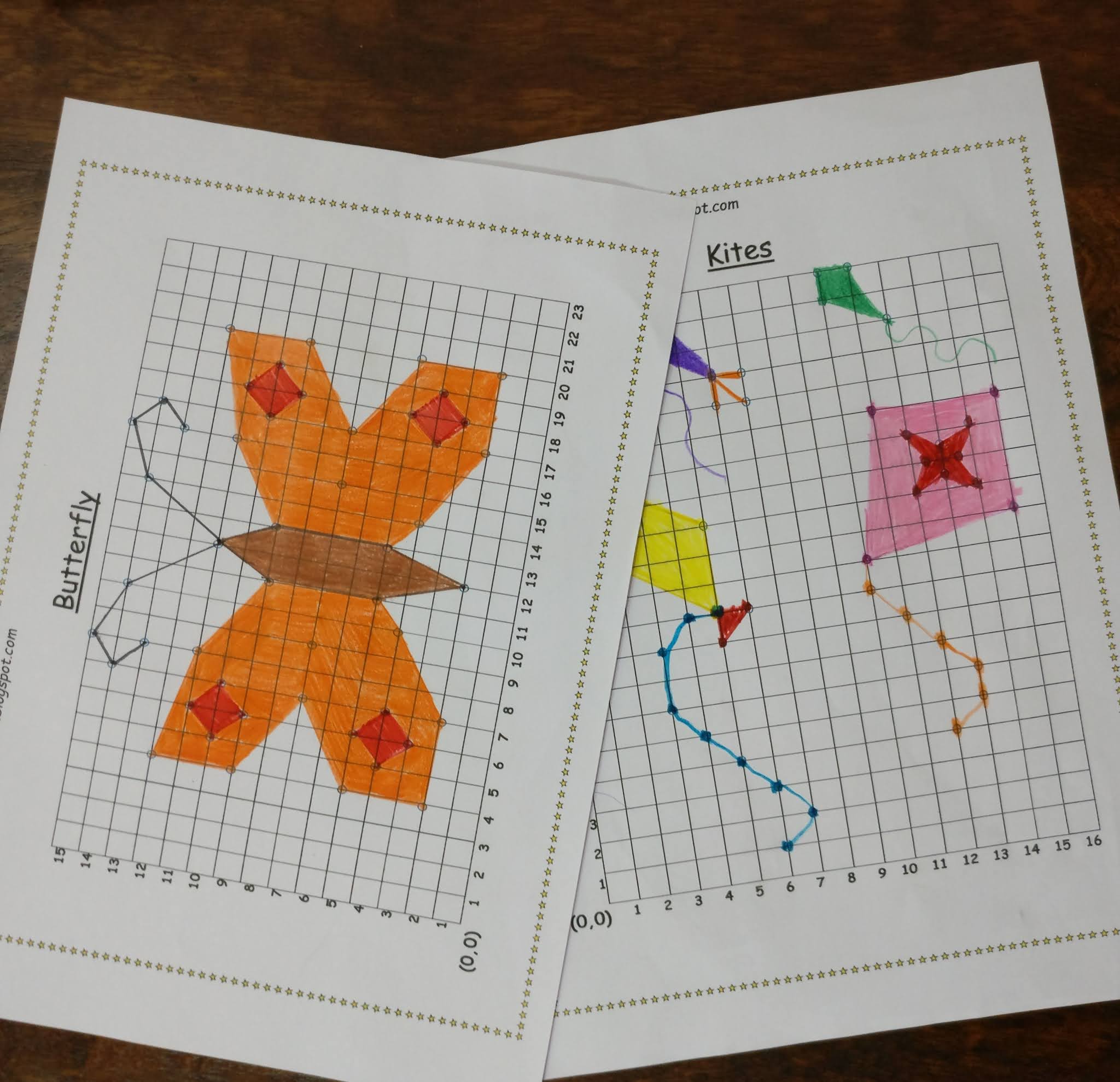 Fun Drawings with Coordinates