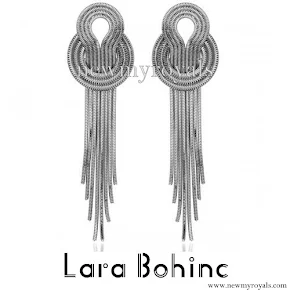 Crown Princess Victoria Lara Bohinc Saturn Earrings