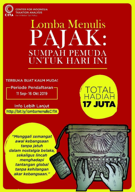 Lomba Menulis Artikel Nasional 2019, Gratis
Lomba Menulis Artikel Nasional 2019, Gratis